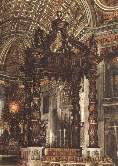 Giovanni Lorenzo Bernini The Baldacchino